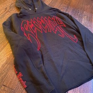 Revenge Red Skull Hoodie (Size M) *Read Below*